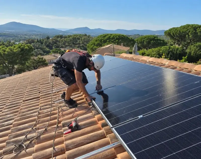 Installateur panneaux solaires L'Hermenault — pose photovoltaïque sur toiture